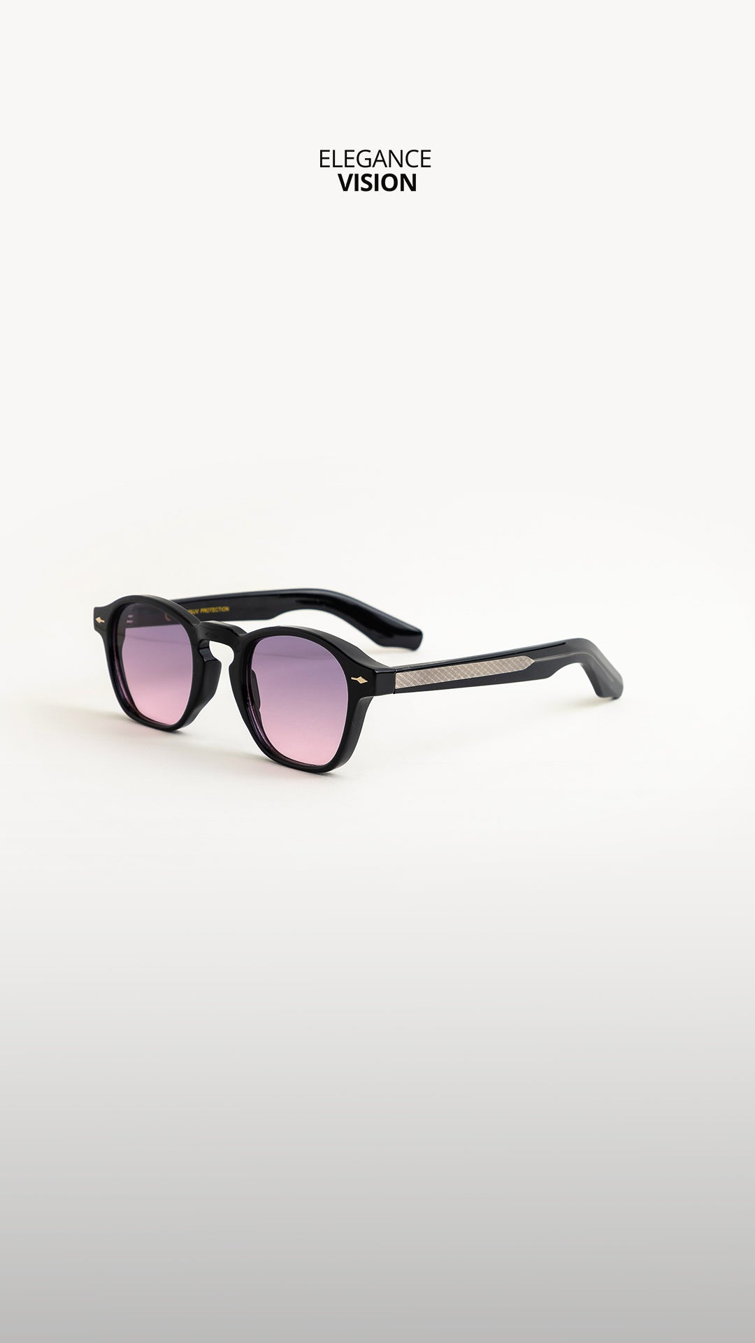 Théodore Pink Lunette de soleil unisexe