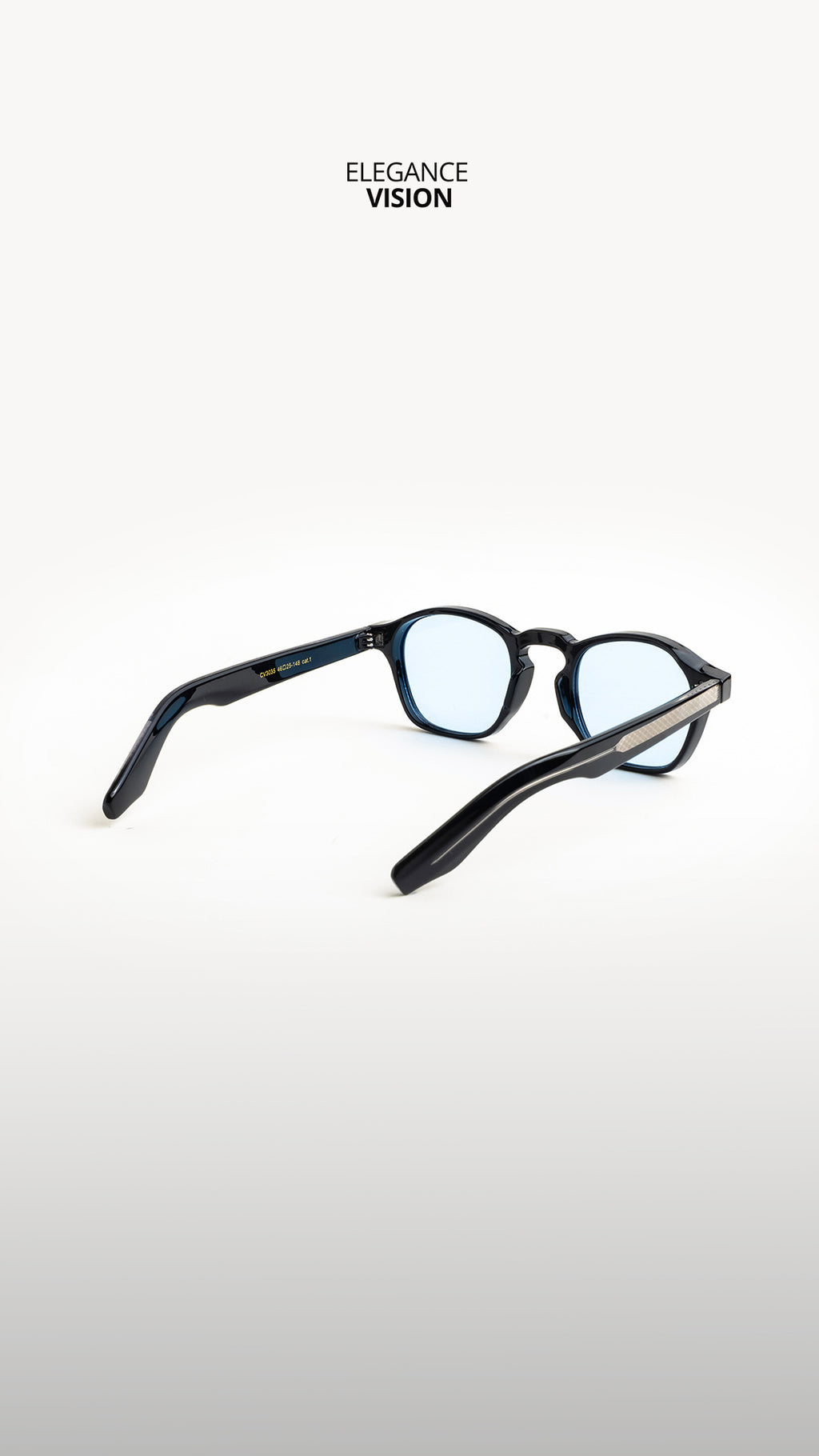 Théodore Bleu Lunette de soleil unisexe